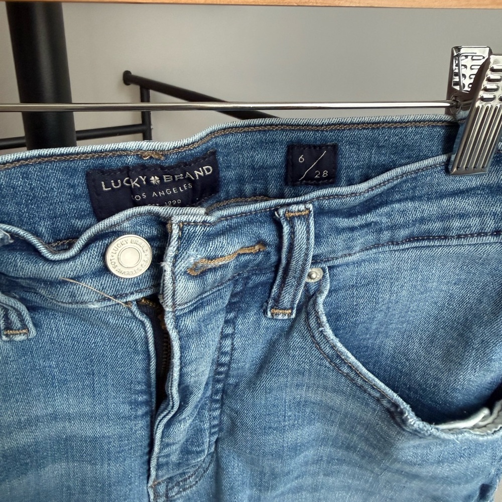 Lucky Brand Women's Medium Blue High-Rise Jeans